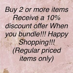 Special Bundle Savings Announcement